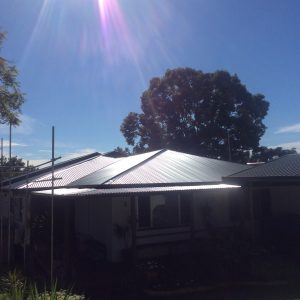 Metal Roofing - Brisbane - Sun Kissed- New Colorbond Roof